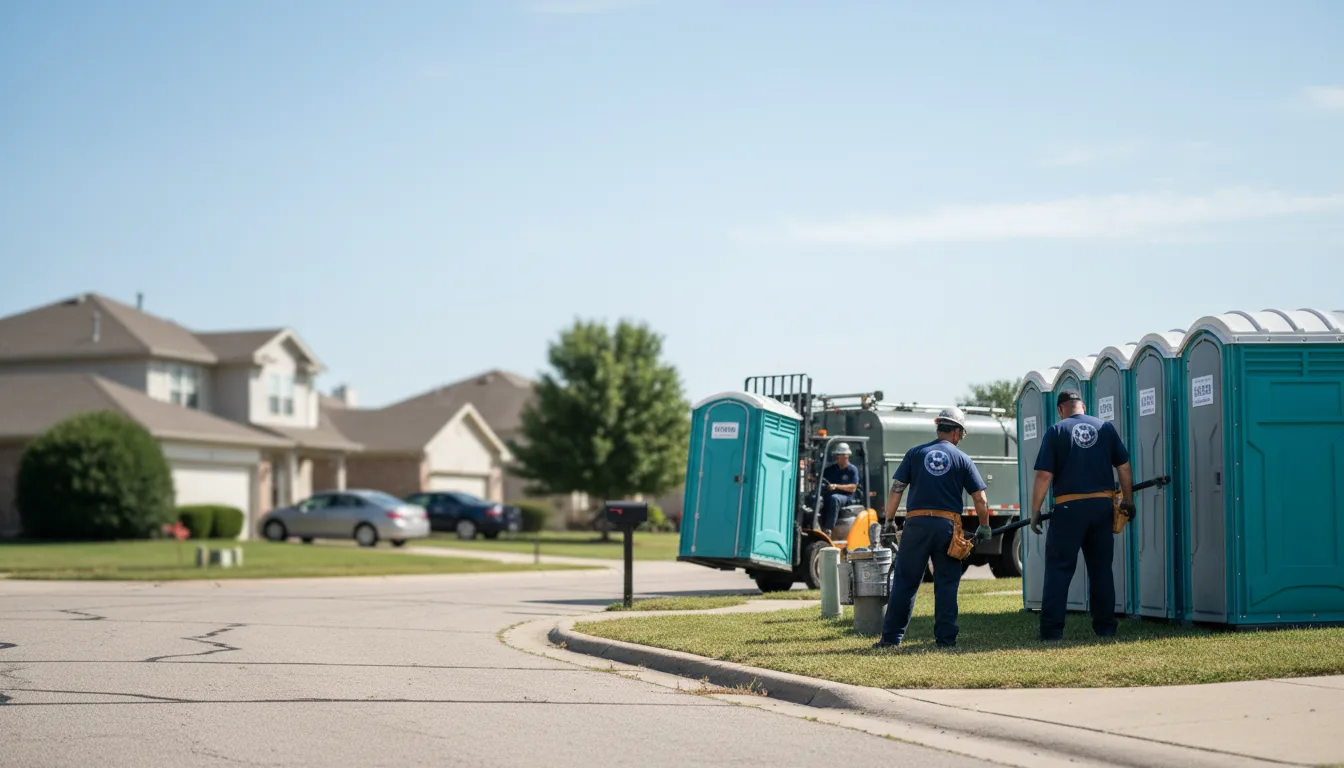 Porta Potty Rental in Roaring Springs, TX near me